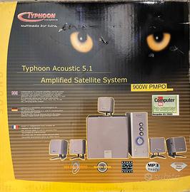 Typhoon Acoustic 5.1 NOS Nuovo In Scatola