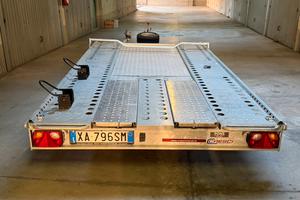 Carrello rimorchio Cresci basculante