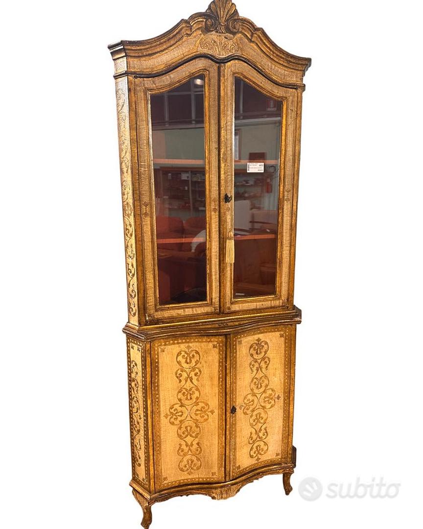 Angoliera stile fiorentino color beige/oro