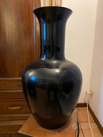 Vaso vetro la Murrina nero