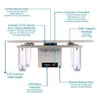 PIANO ROTANTE ICONASYS PER FOTOGRAFIA 360°