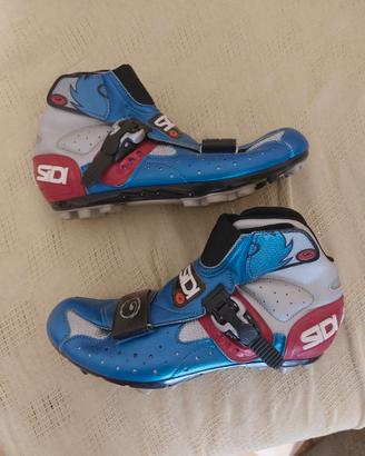 Scarpe bici attacchi MTB Sidi (42) retro / vintage