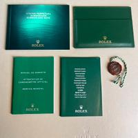 Rolex Submariner Set USA 2013/5 articoli originali