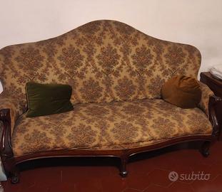 Divano in stile Luigi Filippo (1850 - 1880)