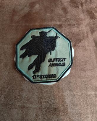 Patch Militare 17° Stormo - Sufficit Animus
