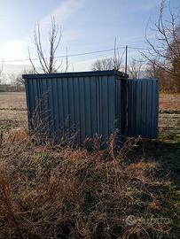 Box in lamiera zincata 3,00 x 2,00 x 2,40