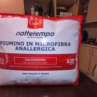 🔥Piumino Gabel  320gr NUOVO Anallergico -Scontato