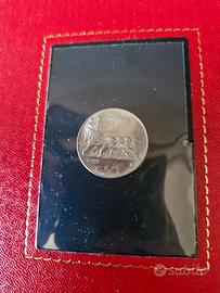 moneta 50 centesimi Vittorio Emanuele terzo 1920