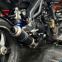 Scarico storm per triumph