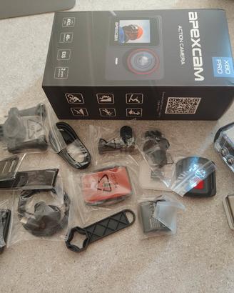 Action Cam Apexcam X80 Pro 4K 60FPS Nuova 