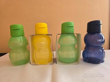 Set 4 Ecobottiglie animaletti Tupperware