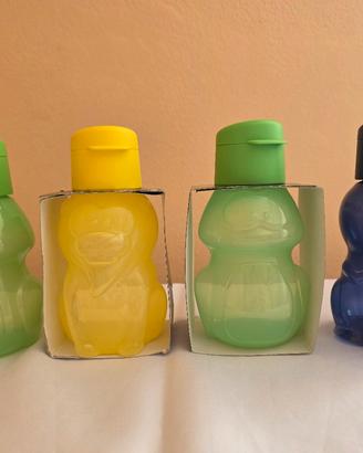 Set 4 Ecobottiglie animaletti Tupperware
