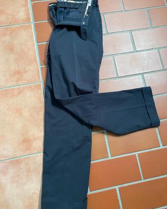 burberry pantaloni uomo ragazzo classico sportivo