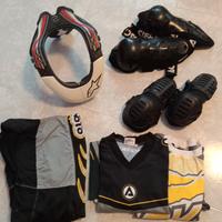 abbigliamento motocross 