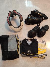 abbigliamento motocross 