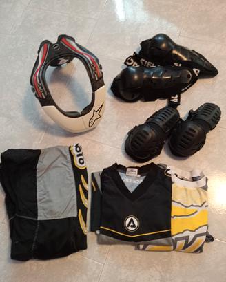 abbigliamento motocross 