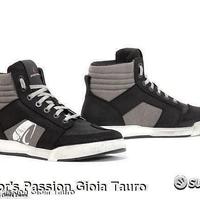 Scarpe Moto Touring FORMA GROUND Flow Nere Grigie