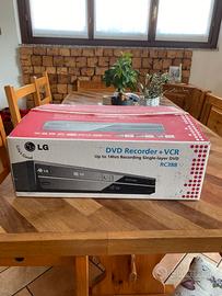 Lettore DVD/VCR recorder VHS LG RC388