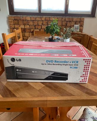Lettore DVD/VCR recorder VHS LG RC388