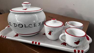 Servizio in ceramica