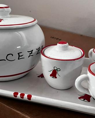 Servizio in ceramica