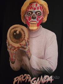 Maglietta nera uomo taglia M Propaganda 