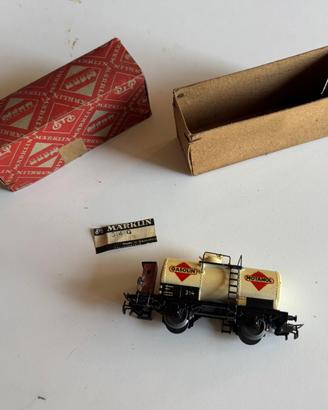 Carro cisterna merci Märklin 314 GASOLIN / MOTANOL