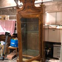 Vetrinetta antica mobile in legno