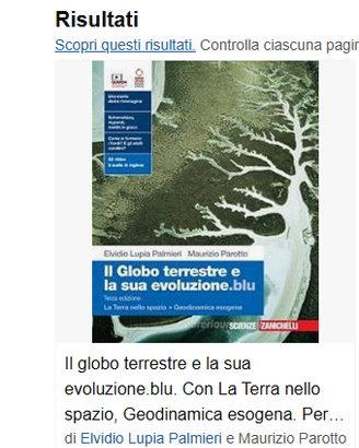 libro scienze liceo GLOBO TERRESTRE E LA SUA EVOLU