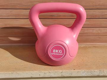 KETTLEBELL 8 KG SPRINGOS PESI PALESTRA GYM