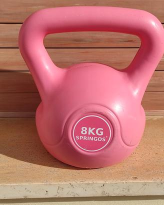 KETTLEBELL 8 KG SPRINGOS PESI PALESTRA GYM