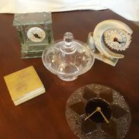 Orologi - vaso con coperchio - scatola in alabastr