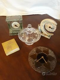 Orologi - vaso con coperchio - scatola in alabastr
