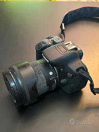 Canon EOS 700D + Sigma 17 70 f2.8 - 4