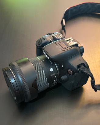 Canon EOS 700D + Sigma 17 70 f2.8 - 4
