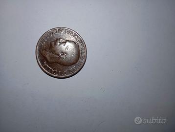 Moneta  Vittorio Emanuele III  Ape 10 cent 1922