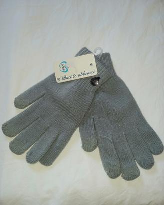 guanti Baci & Abbracci nuovi con cartellino