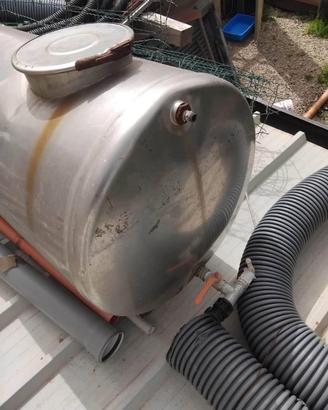 Serbatoio acciaio 500 litri