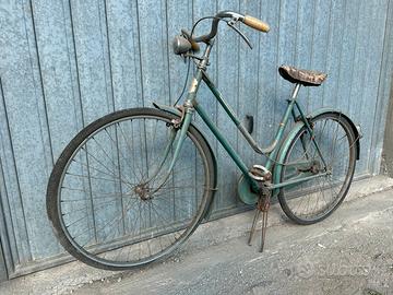 1x bici Bianchi sport anni '60 di colore verde