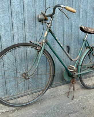 1x bici Bianchi sport anni '60 di colore verde