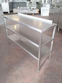scaffale inox per mensa usata