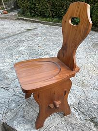 4 sedie in legno