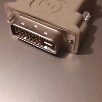 Adattatore bidirezionale DVI-I a VGA 