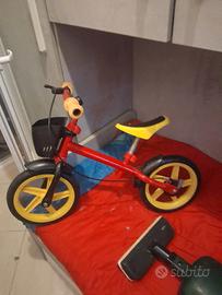 bicicletta senza pedali 