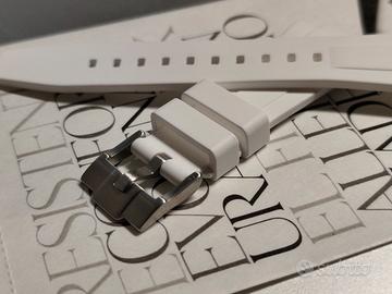 cinturino Gomma Per orologi Tissot Prx 35mm bianco