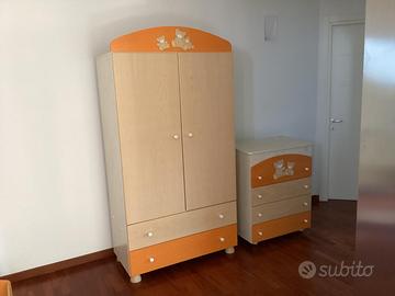 Cameretta azur per bambini