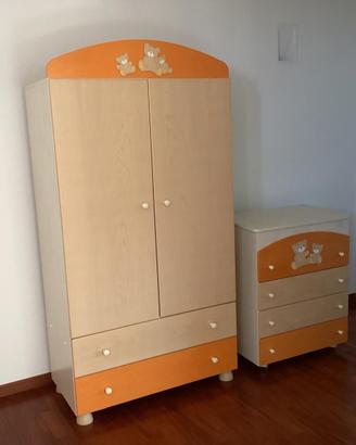 Cameretta azur per bambini