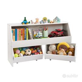 Mobiletto Portaoggetti di Giocattoli per Bambini
