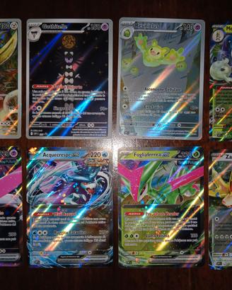 Lotto 8 Carte Pokemon Ita Promo Full Art Holo