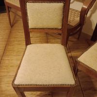 2 sedie antiche in legno 